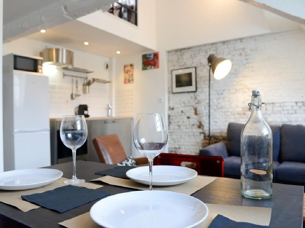 Souvenirs Vieux Lille Apartment 2 Chambres 24H24H Access Phòng bức ảnh